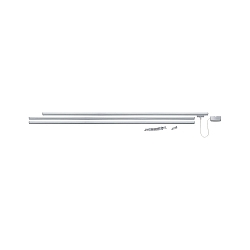 1-Faset str�mskinne Grundl�ggende system URAIL, maks. 1000W, 230V, chrom matt