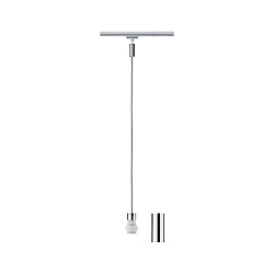 Paulmann URail 2Easy Basic Pendulum, ekskl. lyskilde, maks. 20W E27, chrom matt