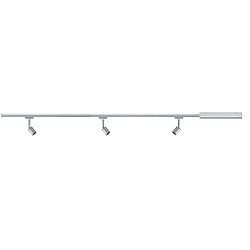 Paulmann URail s�t Pure II chrom matt, ekskl. lyskilde, maks. 10W GU10