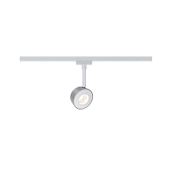 Paulmann URail LED Spot Pellet, 4W, d�mpbar, hvid/chrom