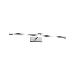 picture lamp MINGO large, cylindrical, tiltable IP20, brushed aluminium 