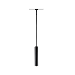 Skinne spot URAIL CATALEJO cylindrisk GU10, sort mat