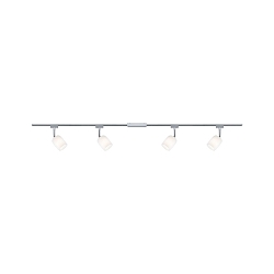 Spot URAIL BLOSSOM med mulighed for indf�dning, s�t med 4 G9, chrom, chrom mat, satin d�mpbar