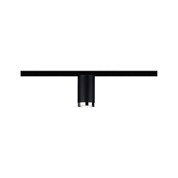Spot URAIL TUBE GU10, chrom, sort mat d�mpbar