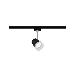 Spot URAIL CONE drejelig, vipbar GU10, chrom, sort mat d�mpbar