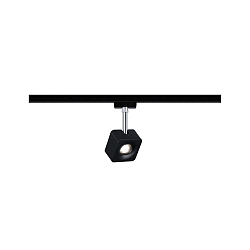 Spot URAIL CUBE LED, chrom, sort mat