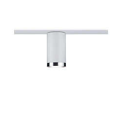 Spot URAIL TUBE GU10, chrom mat, hvid d�mpbar