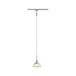 Pendel URAIL SARRASANI E14, chrom mat, dichroisk d�mpbar