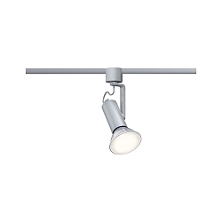 Skinne spot URAIL APOL II med leddelt arm, justerbar E27, chrom