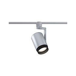 Skinne spot URAIL ASTHENE cylindrisk, med leddelt arm, justerbar E27, chrom