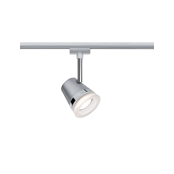 Paulmann URail Spot Cone, ekskl. lyskilde, maks. 10W, GU10, matt/chrom