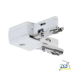 Accessories for 1-Phase track system URAIL L-coupler, fixed, 230V, white