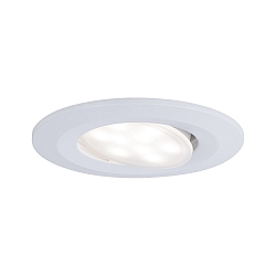 Indbygnings loftlampe CALLA IP65 DIM svingbar IP65, hvid mat d�mpbar