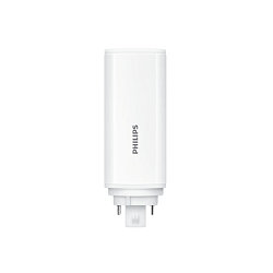 Kompakt LED-lampe COREPRO PL-T HF/MAINS 6.5W 840 4P 800LM 4-polet, omskiftelig mat GX24q-2 6,5W 800lm 4000K 120� CRI 82 
