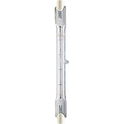 Halogenlampe, 230V, klar, tosoklede, RJL-TS 400W/42/C/R7S