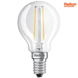 LED Filament lamp Essence Drop Ambiente Lux, E14, 2.5W 2700K 250lm 320, clear