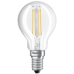 LED Filament Lyskilde Essence Drop Ambiente Lux, E14, 4W 4000K 470lm 300�, klar