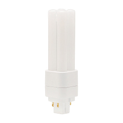 Kompakt LED-lampe ESSENCE DUO/E13 HF EM 830 (RALUX DUO/E RETROFIT) omskiftelig mat G24q-1 5W 400lm 3000K 280� CRI >80 
