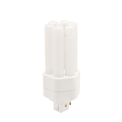 Kompakt LED-lampe ESSENCE TRIO/E26 830 (RALUX TRIO/E RETROFIT) omskiftelig mat GX24q-3 10W 1020lm 4000K 280� CRI >80  mat