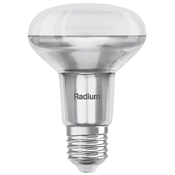 LEDspot PAR80 ESSENCE R80 100 827/WFL omskiftelig E27 8,5W 670lm 2700K 36� CRI 80-89 