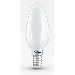 LED lyskilde kertef�rmet ESSENCE+ C40 HE 827/F/E14 omskiftelig mat 2,2W 470lm 2700K 330� CRI >80 