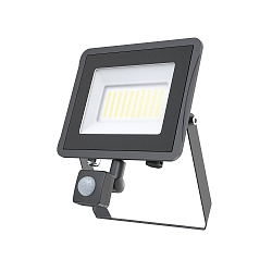 Projekt�rlys STAR 5000/830 BK SENSOR med sensor, vipbar, omskiftelig IP65, sort 