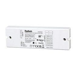 D�mper DIMMER ZIGBEE 5CH/480W RGBW, ZigBee styrbar, 5 kanal, hvid