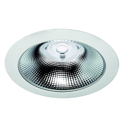 Downlight GLAN S � 207MM Plug&Play stiv, CCT Switch, UGR < 19, multipower IP20, aluminium, hvid 