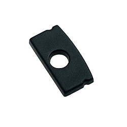 Endkappe RU-65502/ -3  , sort