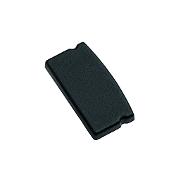 Endkappe RU-65502/ -3  , sort
