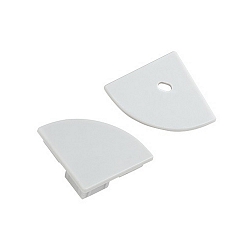 Endkappe RU-65655 + RU-65312 , aluminium