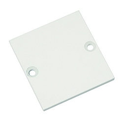 Endkappe RU-65936/ -9  , hvid