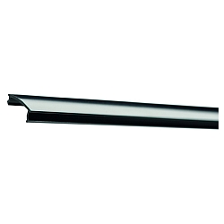 tilbeh�r profil d�ksel 9,9 FL. , sort 200cm