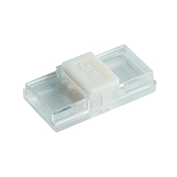 Direkte tilslutning VARDAFLEX 1CM - PUSH LOCK-W 2-polet, mat, gennemsigtig