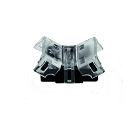 Direkte tilslutning VARDAFLEX 1CM - PUSH SPACE 2-polet, sort, gennemsigtig