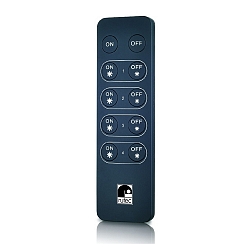 Radio hand transmitter 1-channel, unicolour, 4 ZONEN, for RU-80450, dynamic, IP20