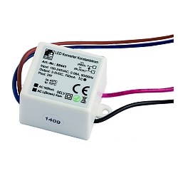 konverter 700MA / 2.1-3.5W konstant str�m, omskiftelig