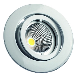 Alu die-cast Recessed spot for MR11, without Snap ring, swivelling, IP20, white