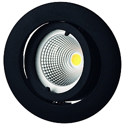 Downlight MR11 svingbar, pulverlakeret, sort