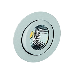 downlight TALU Plug&Play round, swivelling IP20, white matt dimmable