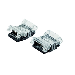 Stik VARDAFLEX 1.2CM - PUSH (RU-70500 + RU-70537) s�t med 1, 5-polet, RGBW, sort, gennemsigtig