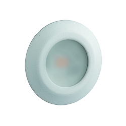 Indbygningslampe LARA AC LED rund IP44, mat, satin, hvid  6W 519lm 3000K 95� 95� CRI 80-89