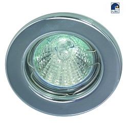 Recessed spot for MR16, fixed, IP20, chrome