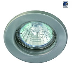 Stainless steel Recessed spot for MR16, fixed, IP20, stainless steel