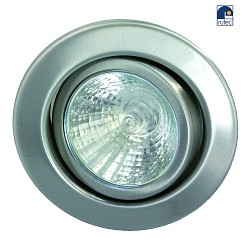 Stainless steel Recessed spot for MR16, without Snap ring, fixed, IP20, stainless steel