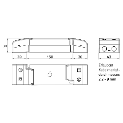 LED driver TRIDONIC,DIMMBAR / CASAMBI konstant str�m, Casambi