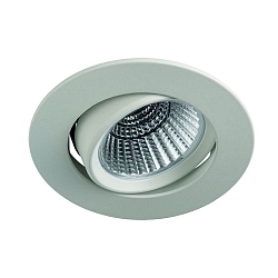 recessed luminaire BAN COB round, swivelling, current constant IP40, white dimmable 7W 672lm 4000K 40� CRI 90-100