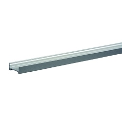 U-profil FUP18/7 / 2M flad, aluminium anodiseret
