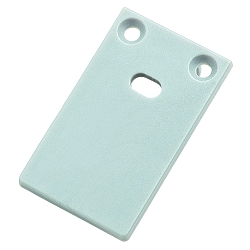 Endkappe UP20/11 / H37MM med mulighed for indf�dning, aluminium