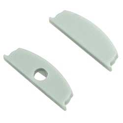 Endkappe BENDABLE FUP18/6B med mulighed for indf�dning, aluminium